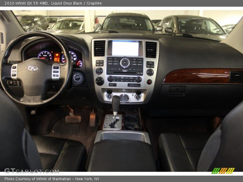 Liquid Onyx Black / Graphite 2010 Infiniti QX 56 4WD