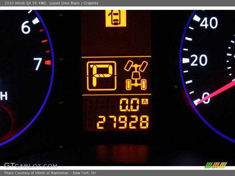 Liquid Onyx Black / Graphite 2010 Infiniti QX 56 4WD