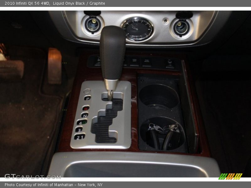 Liquid Onyx Black / Graphite 2010 Infiniti QX 56 4WD