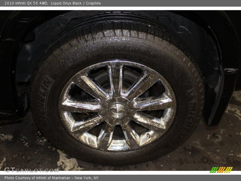 Liquid Onyx Black / Graphite 2010 Infiniti QX 56 4WD