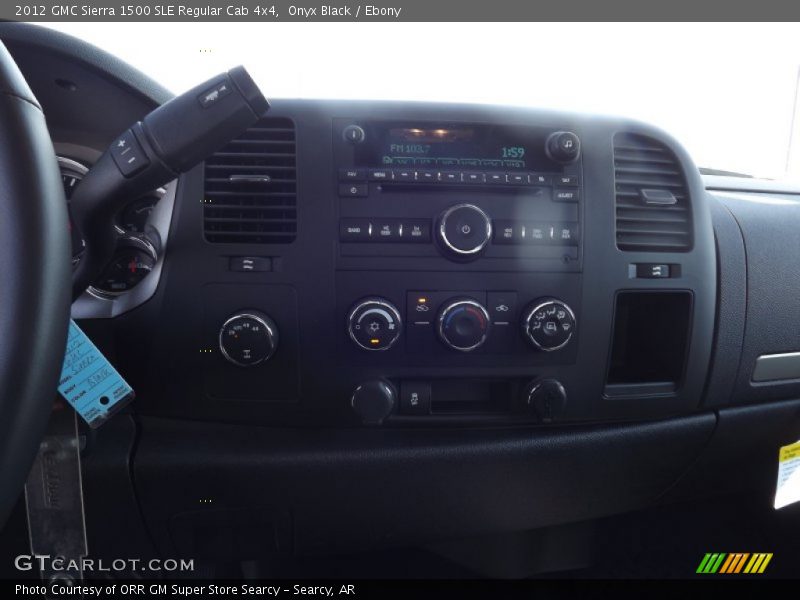 Onyx Black / Ebony 2012 GMC Sierra 1500 SLE Regular Cab 4x4