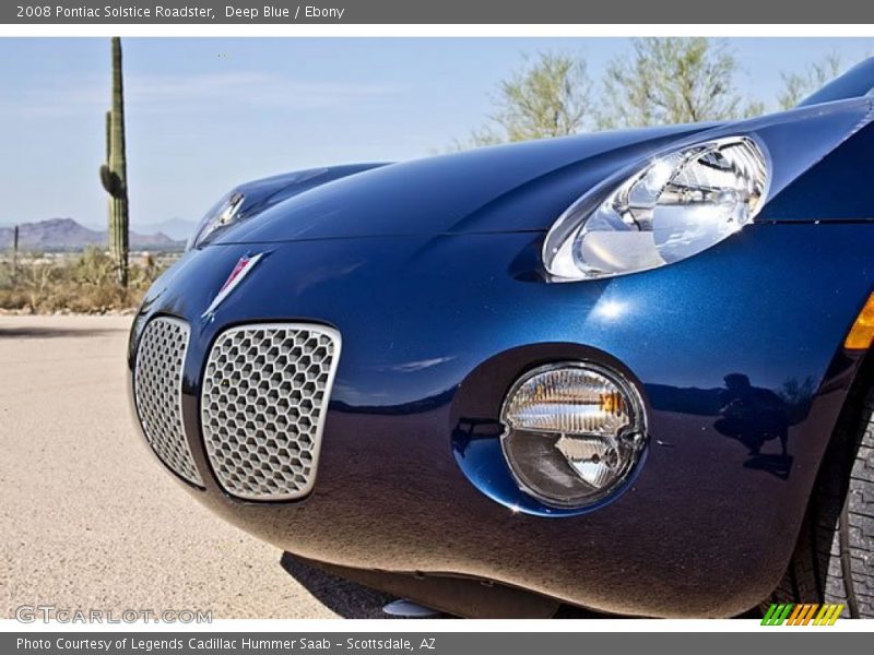 Deep Blue / Ebony 2008 Pontiac Solstice Roadster