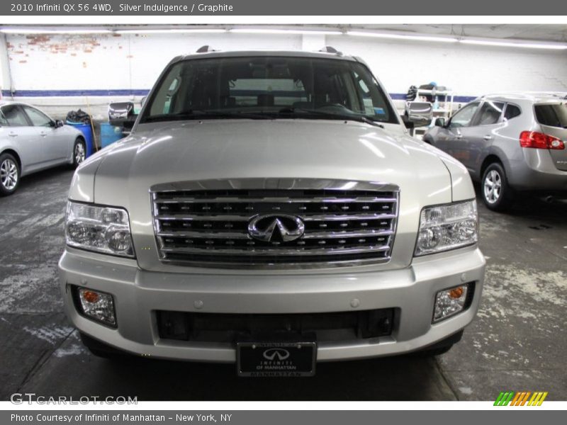 Silver Indulgence / Graphite 2010 Infiniti QX 56 4WD