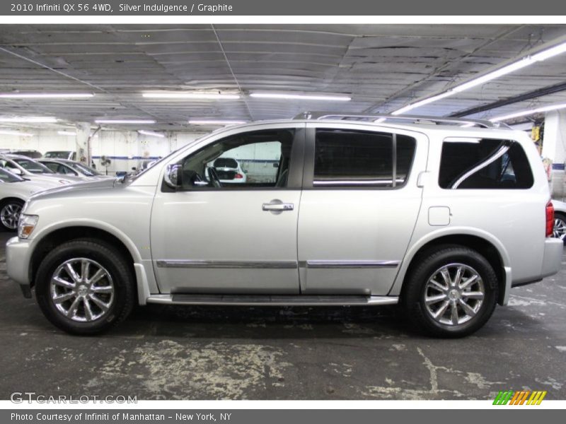 Silver Indulgence / Graphite 2010 Infiniti QX 56 4WD