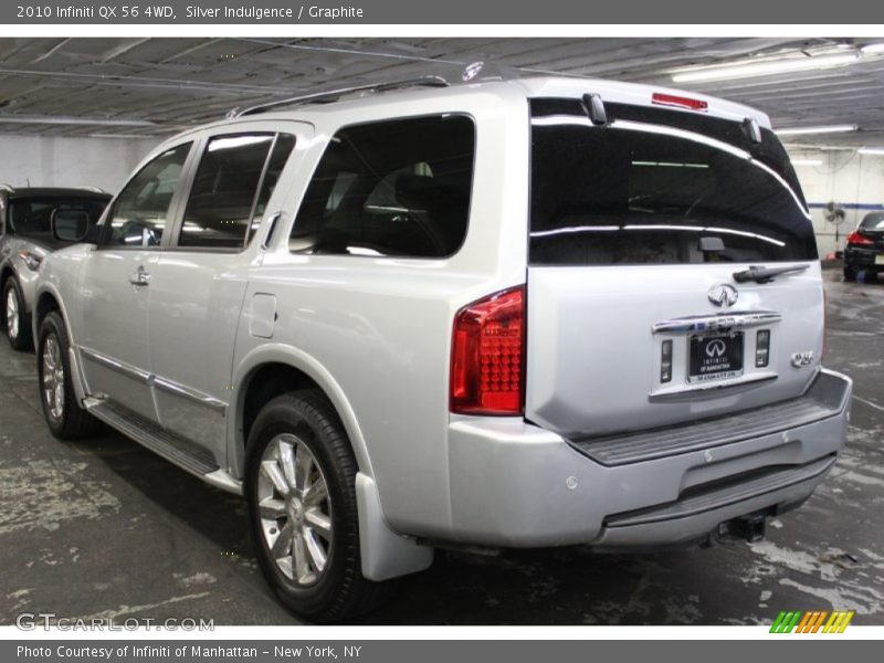 Silver Indulgence / Graphite 2010 Infiniti QX 56 4WD