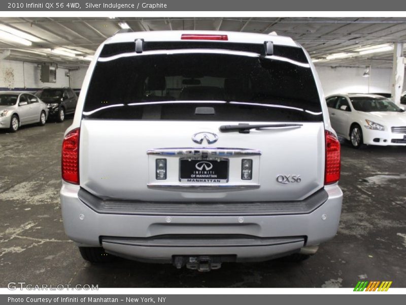 Silver Indulgence / Graphite 2010 Infiniti QX 56 4WD