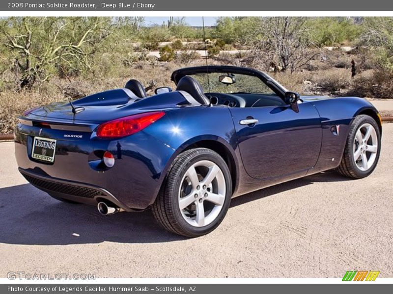  2008 Solstice Roadster Deep Blue