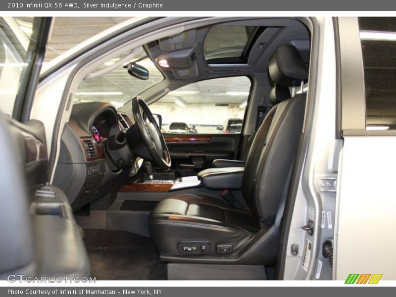 Silver Indulgence / Graphite 2010 Infiniti QX 56 4WD