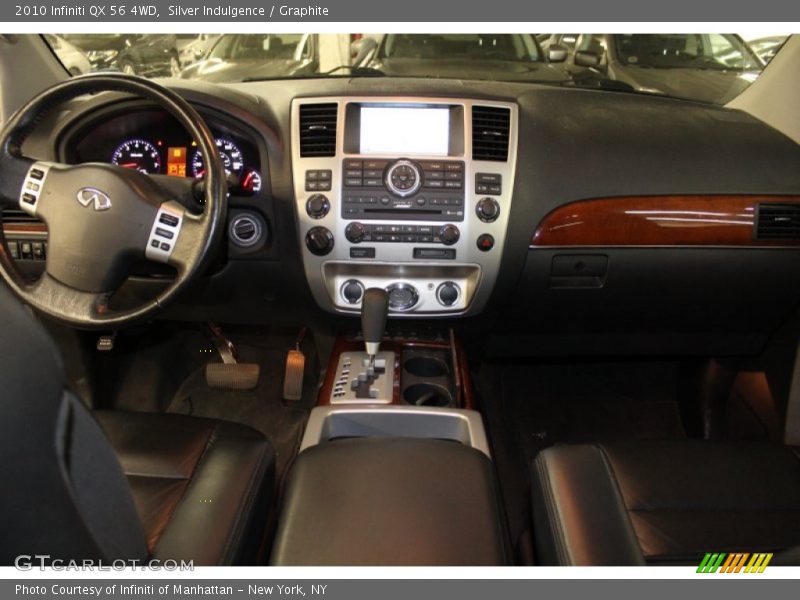 Silver Indulgence / Graphite 2010 Infiniti QX 56 4WD