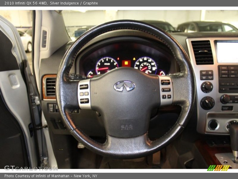 Silver Indulgence / Graphite 2010 Infiniti QX 56 4WD