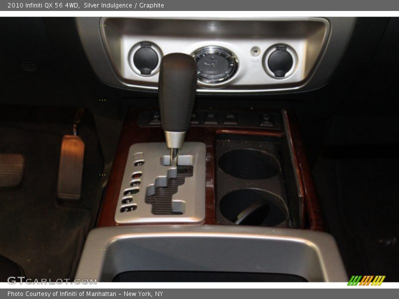Silver Indulgence / Graphite 2010 Infiniti QX 56 4WD