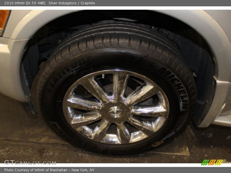 Silver Indulgence / Graphite 2010 Infiniti QX 56 4WD