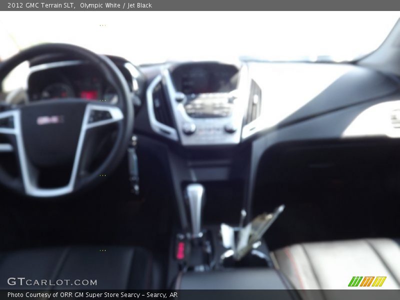 Olympic White / Jet Black 2012 GMC Terrain SLT