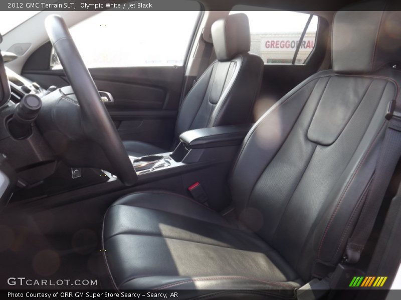 Olympic White / Jet Black 2012 GMC Terrain SLT