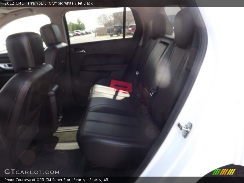 Olympic White / Jet Black 2012 GMC Terrain SLT