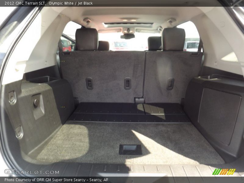 Olympic White / Jet Black 2012 GMC Terrain SLT