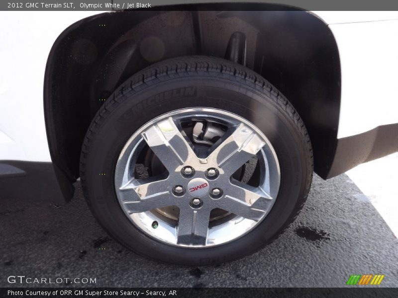 Olympic White / Jet Black 2012 GMC Terrain SLT