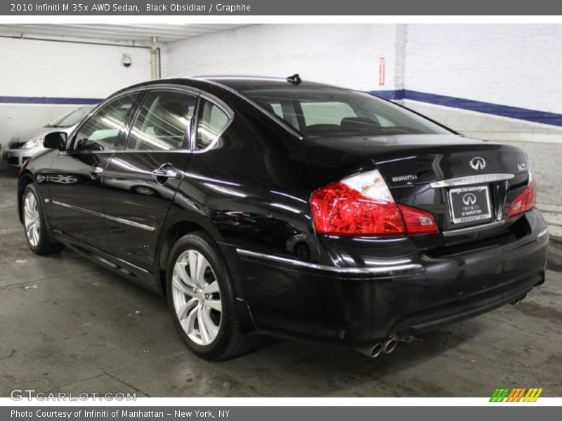 Black Obsidian / Graphite 2010 Infiniti M 35x AWD Sedan