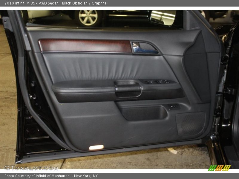 Black Obsidian / Graphite 2010 Infiniti M 35x AWD Sedan