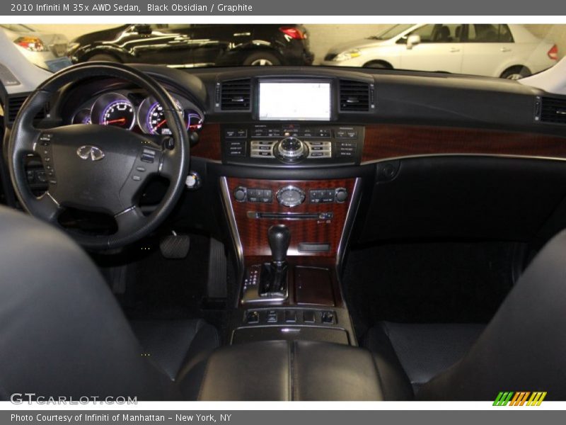 Black Obsidian / Graphite 2010 Infiniti M 35x AWD Sedan