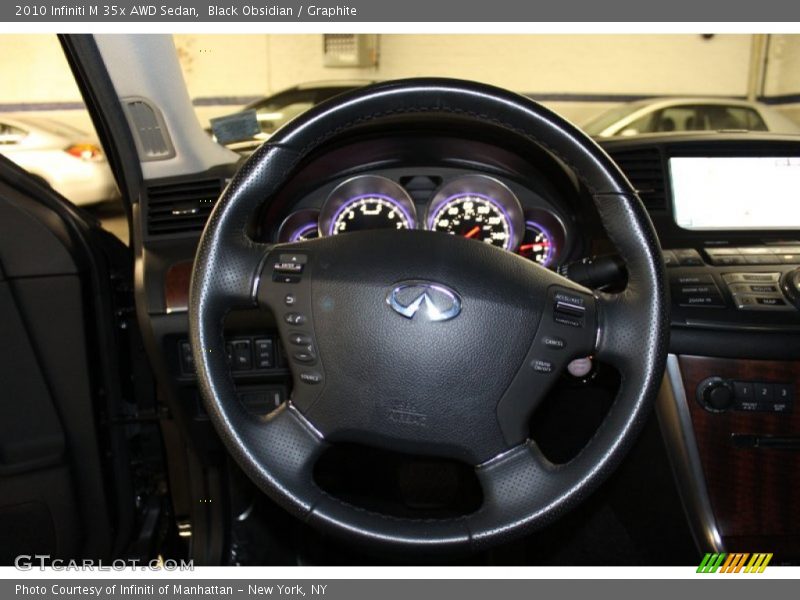 Black Obsidian / Graphite 2010 Infiniti M 35x AWD Sedan