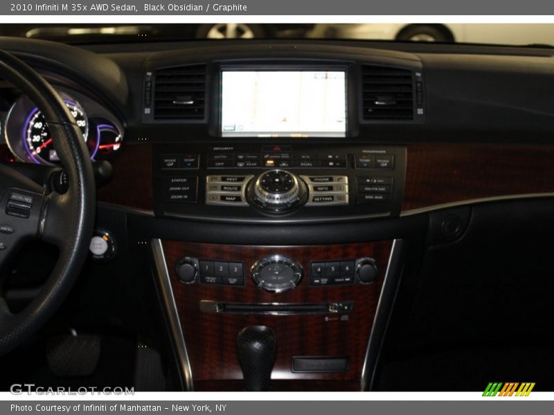 Black Obsidian / Graphite 2010 Infiniti M 35x AWD Sedan