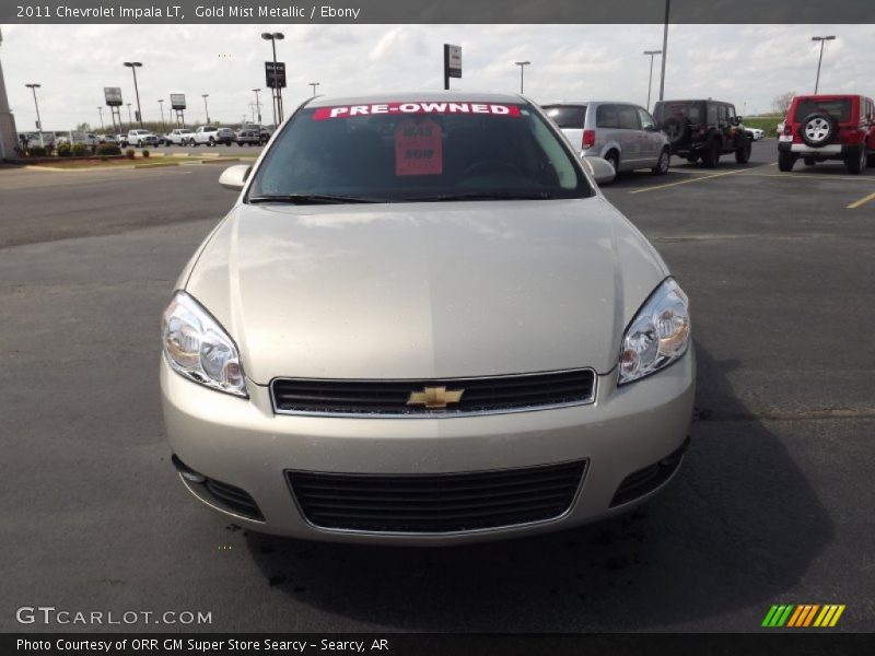 Gold Mist Metallic / Ebony 2011 Chevrolet Impala LT