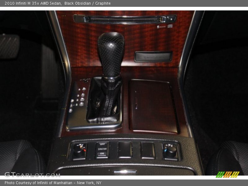 Black Obsidian / Graphite 2010 Infiniti M 35x AWD Sedan