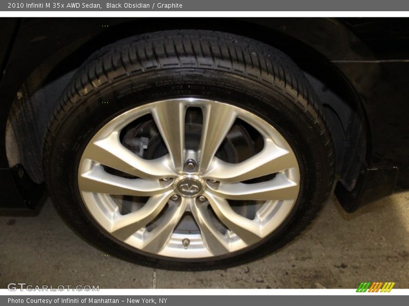 Black Obsidian / Graphite 2010 Infiniti M 35x AWD Sedan