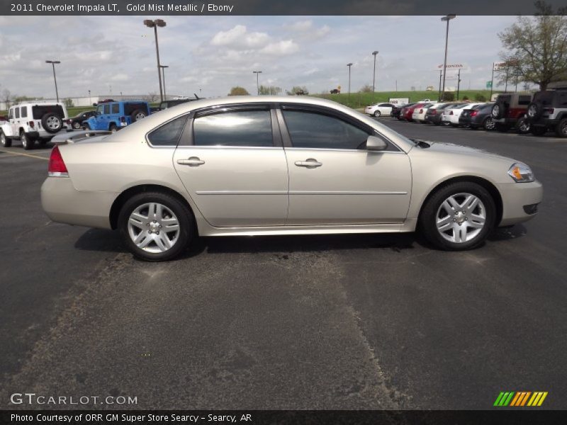 Gold Mist Metallic / Ebony 2011 Chevrolet Impala LT