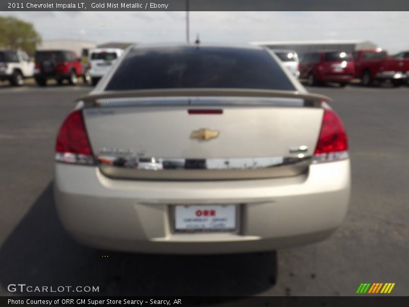Gold Mist Metallic / Ebony 2011 Chevrolet Impala LT