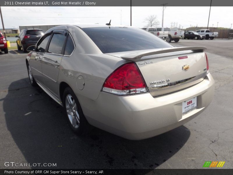 Gold Mist Metallic / Ebony 2011 Chevrolet Impala LT
