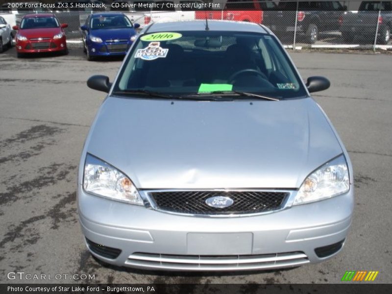CD Silver Metallic / Charcoal/Light Flint 2006 Ford Focus ZX3 S Hatchback