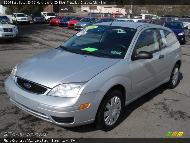 CD Silver Metallic / Charcoal/Light Flint 2006 Ford Focus ZX3 S Hatchback