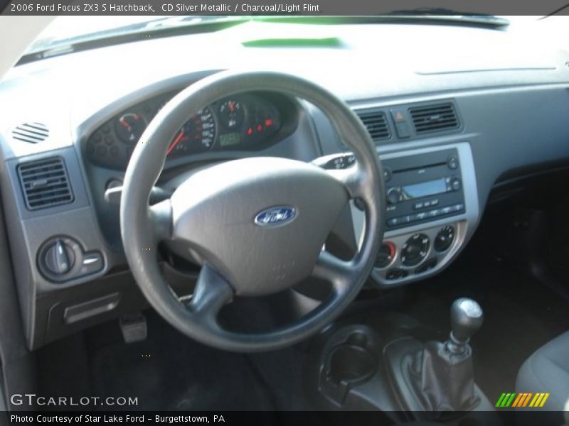 CD Silver Metallic / Charcoal/Light Flint 2006 Ford Focus ZX3 S Hatchback