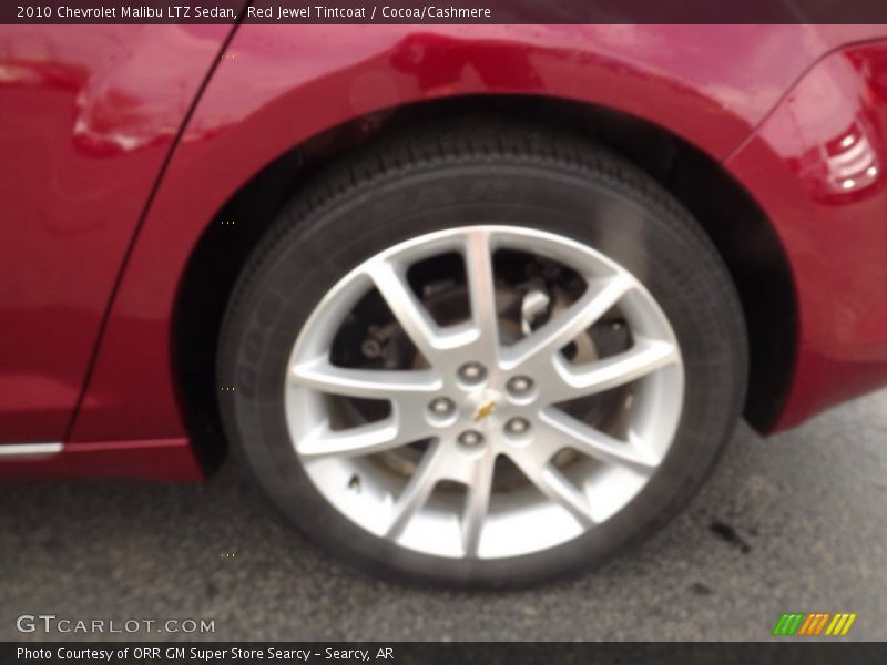 Red Jewel Tintcoat / Cocoa/Cashmere 2010 Chevrolet Malibu LTZ Sedan