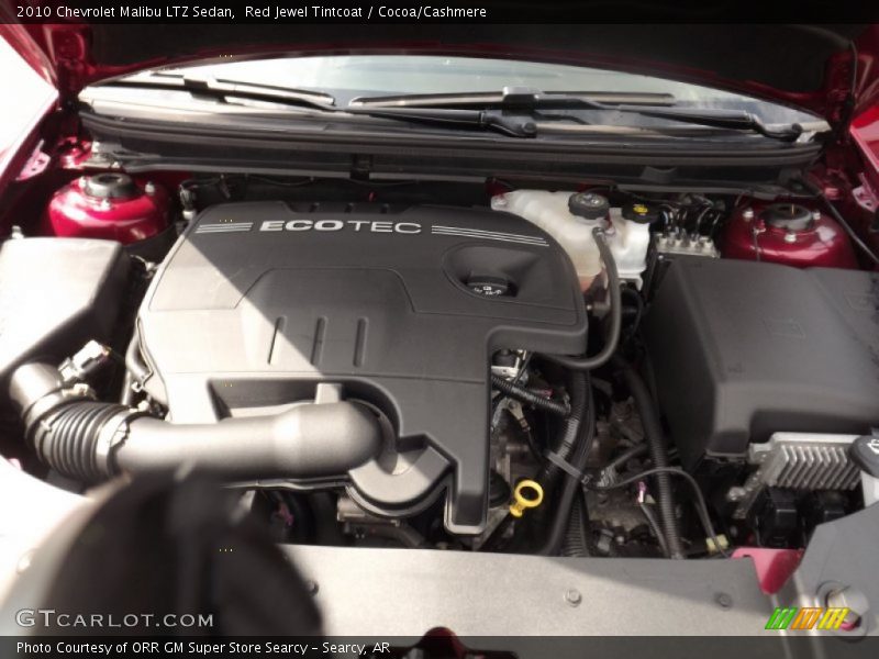 Red Jewel Tintcoat / Cocoa/Cashmere 2010 Chevrolet Malibu LTZ Sedan
