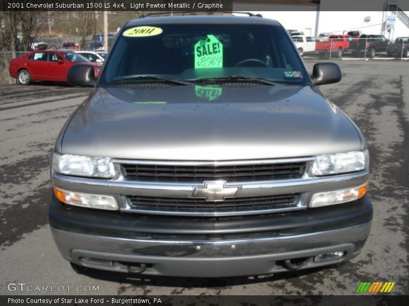 Light Pewter Metallic / Graphite 2001 Chevrolet Suburban 1500 LS 4x4