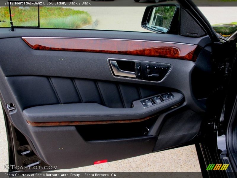Black / Black 2012 Mercedes-Benz E 350 Sedan