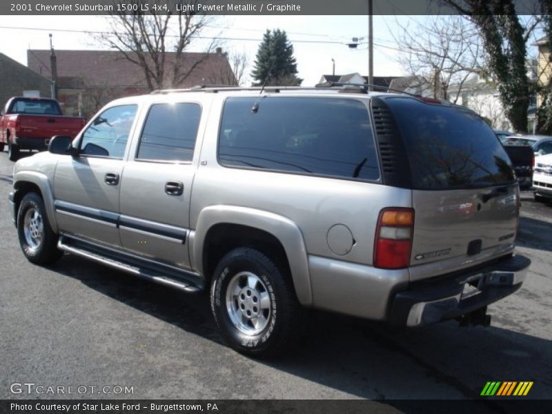 Light Pewter Metallic / Graphite 2001 Chevrolet Suburban 1500 LS 4x4