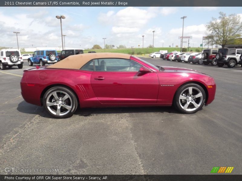 2011 Camaro LT/RS Convertible Red Jewel Metallic