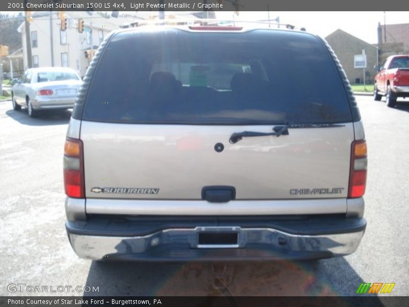 Light Pewter Metallic / Graphite 2001 Chevrolet Suburban 1500 LS 4x4
