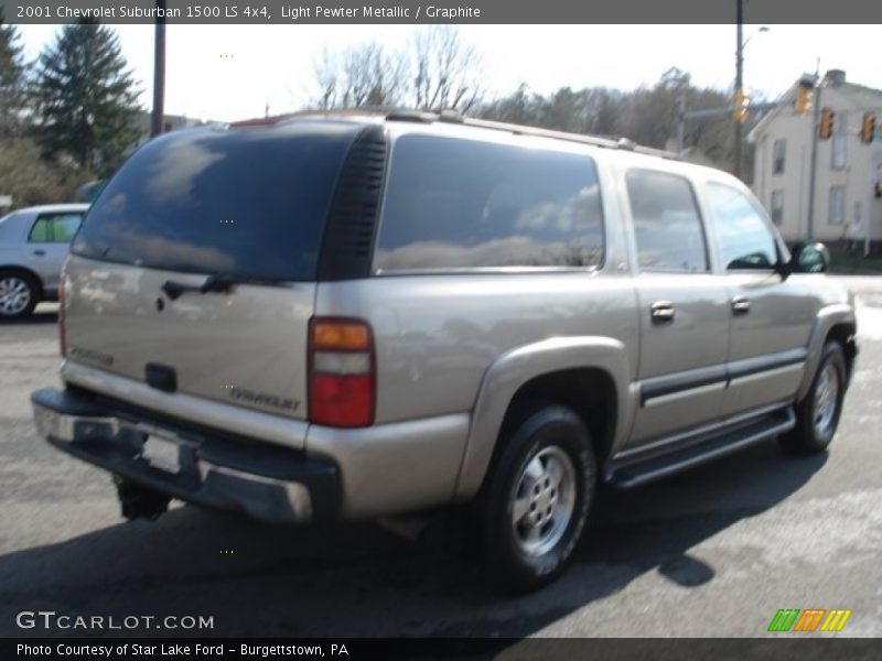 Light Pewter Metallic / Graphite 2001 Chevrolet Suburban 1500 LS 4x4