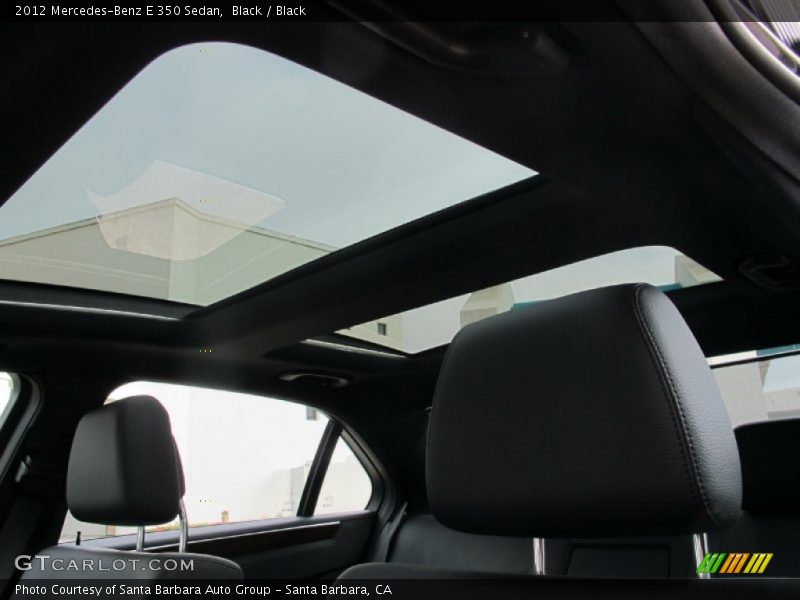 Black / Black 2012 Mercedes-Benz E 350 Sedan