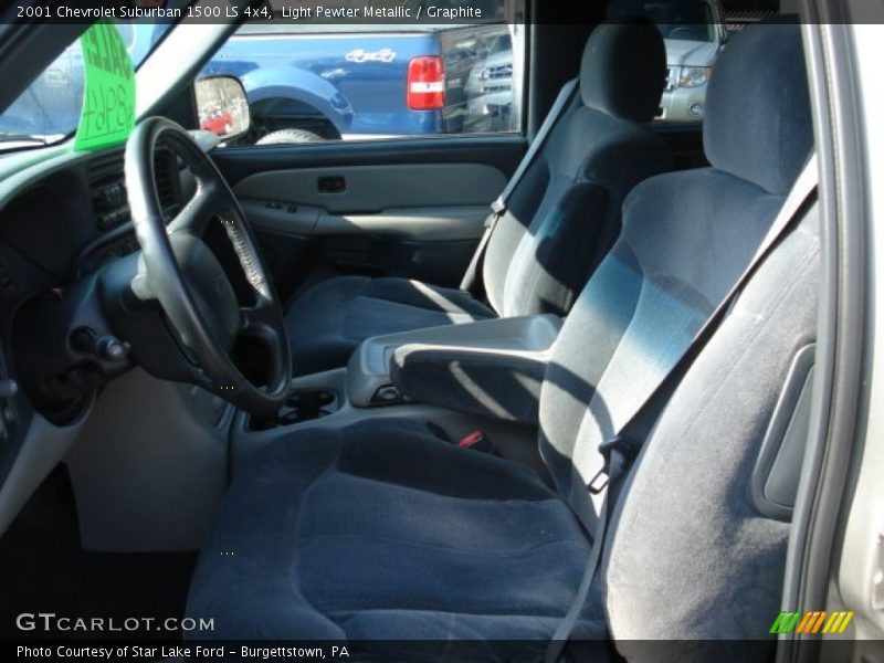 Light Pewter Metallic / Graphite 2001 Chevrolet Suburban 1500 LS 4x4
