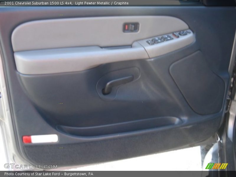 Light Pewter Metallic / Graphite 2001 Chevrolet Suburban 1500 LS 4x4