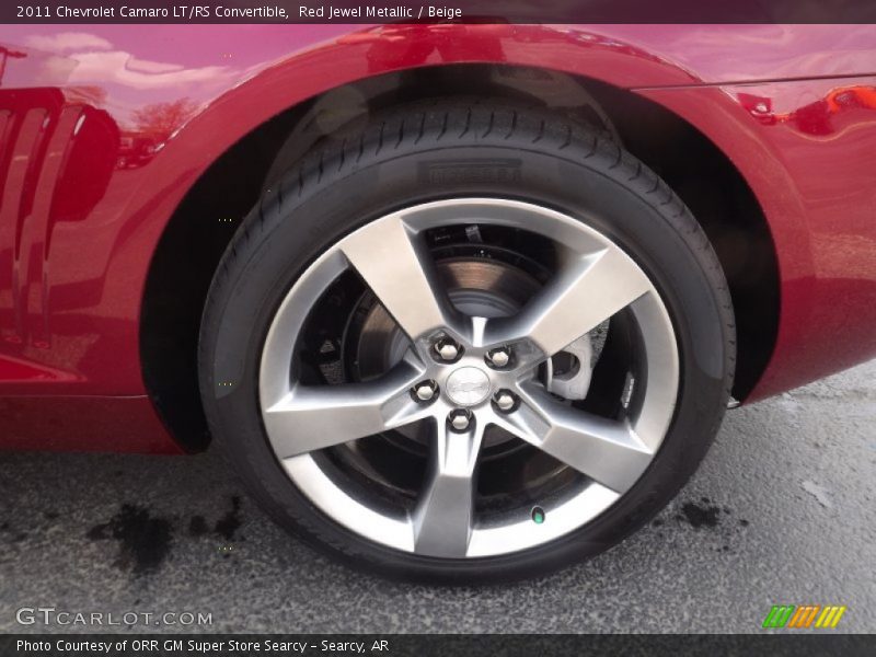  2011 Camaro LT/RS Convertible Wheel
