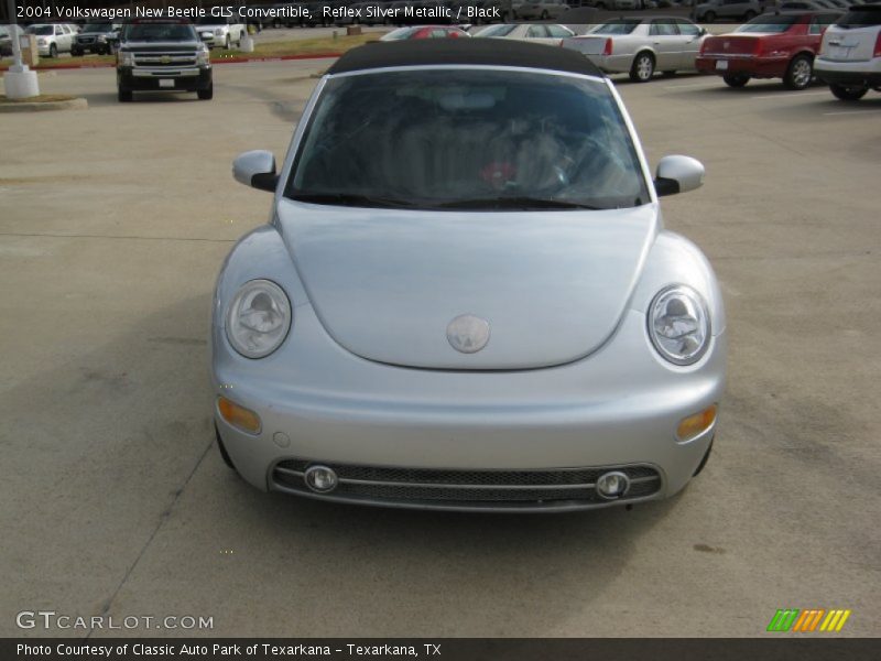 Reflex Silver Metallic / Black 2004 Volkswagen New Beetle GLS Convertible