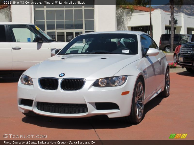 Front 3/4 View of 2012 M3 Convertible