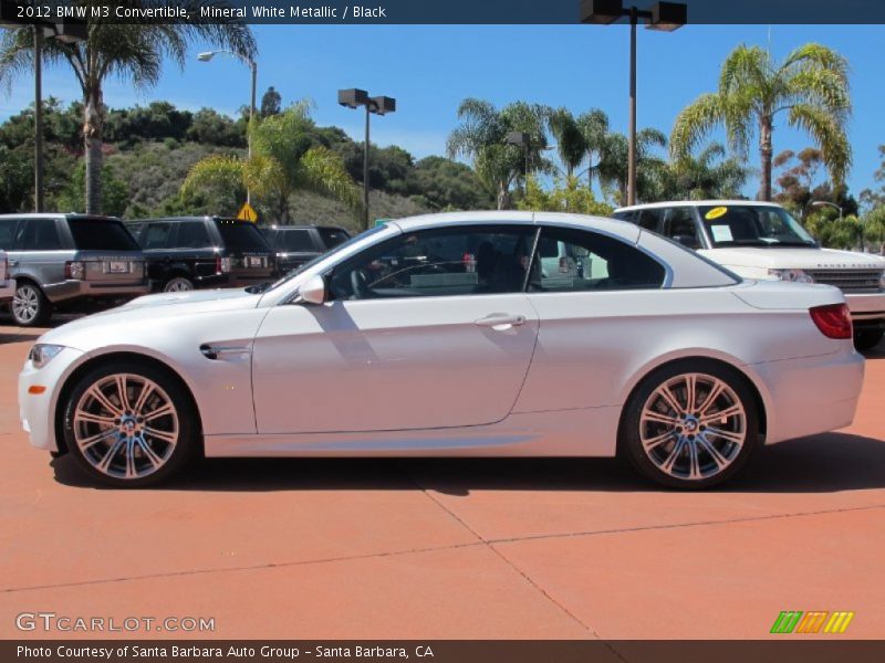 2012 M3 Convertible Mineral White Metallic